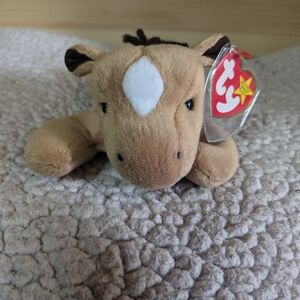 Ty Beanie Baby Derby race horse farm collectible, plush toy